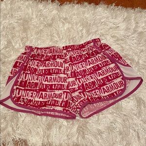 💜 Under Armour Heat Gear Running Shorts Women’s Size Medium
